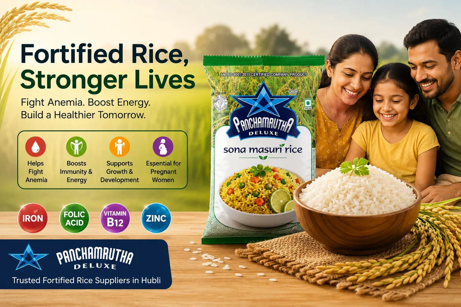 Fortified Rice vs Regular Rice — A Complete Nutritional Comparison