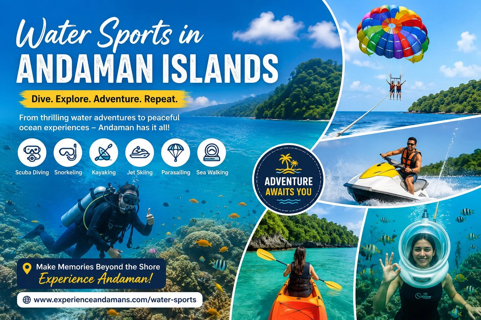 Water Sports in Andaman Islands: Best Activities for an Exciting Island Holiday