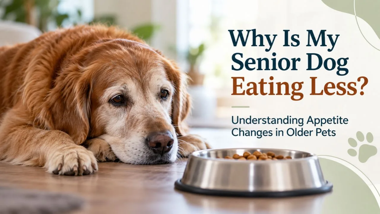 Why Is My Senior Dog Eating Less? Understanding Appetite Changes in Older Pets