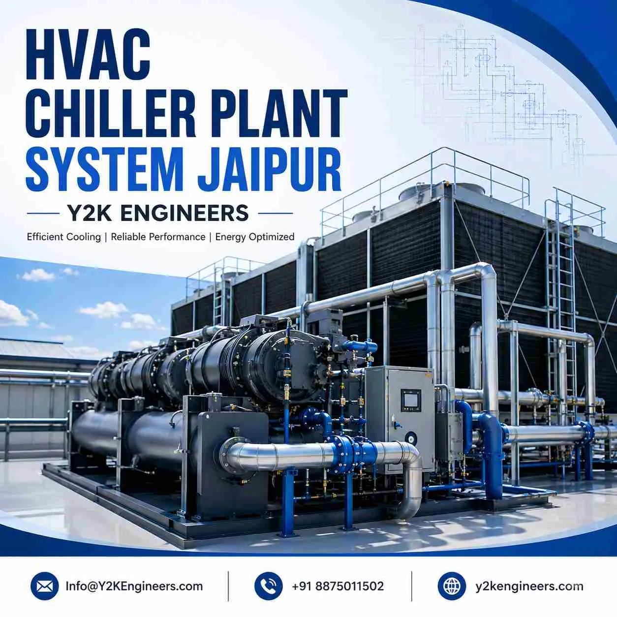 HVAC Chiller Plant System Jaipur | Y2K Engineers