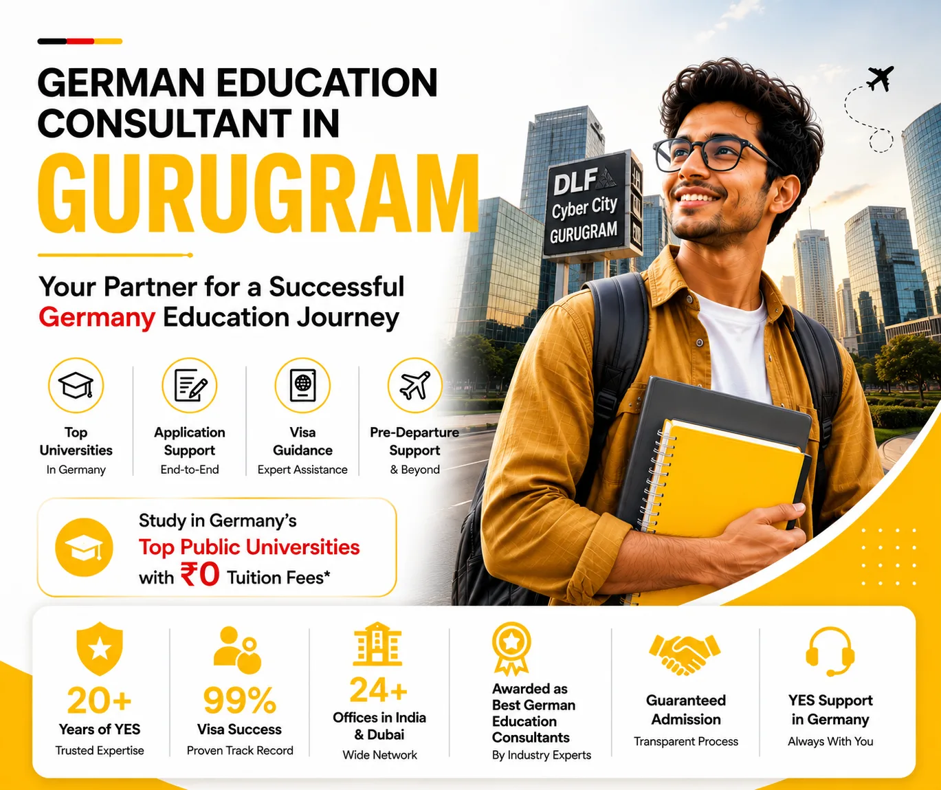 German Education Consultant in Gurugram | YES Germany