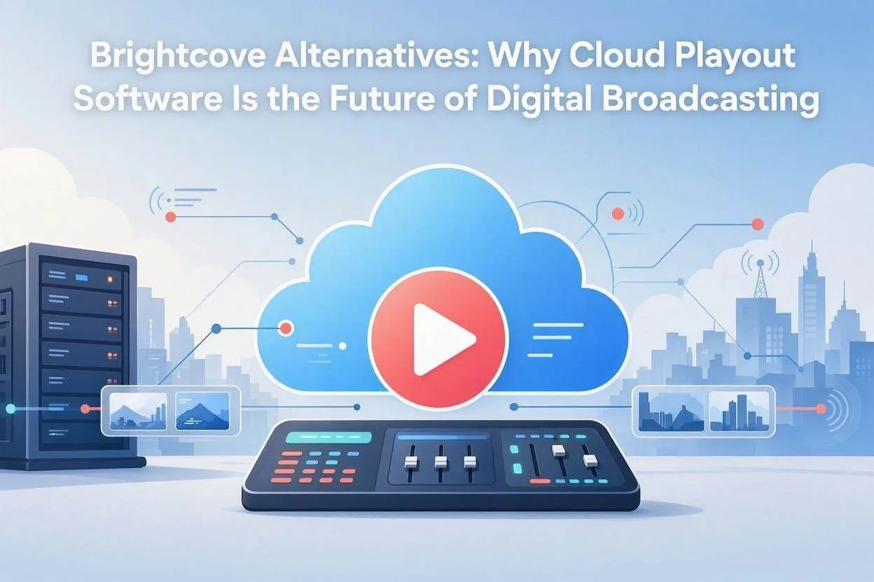 Brightcove Alternatives: Why Cloud Playout Software Is the Future of Digital Broadcasting