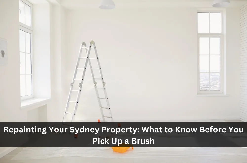 Repainting Your Sydney Property: What to Know Before You Pick Up a Brush