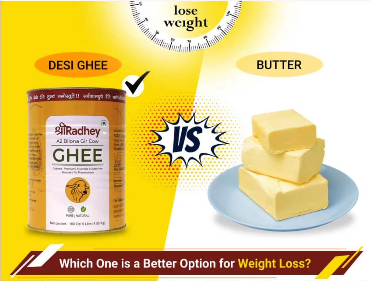 Choosing Between Desi Ghee and Butter for Weight Loss