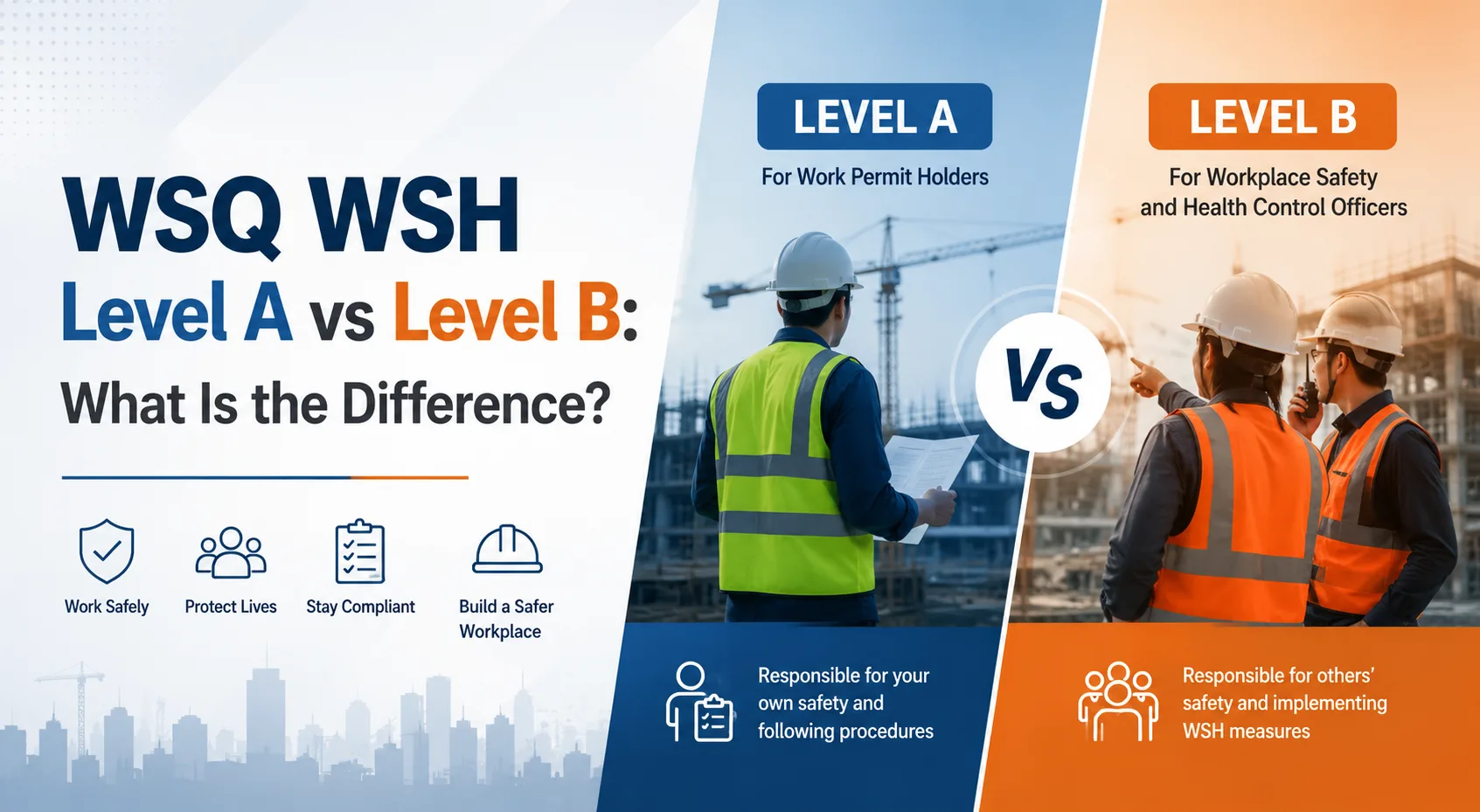 WSQ WSH Level A vs Level B: What Is the Difference?