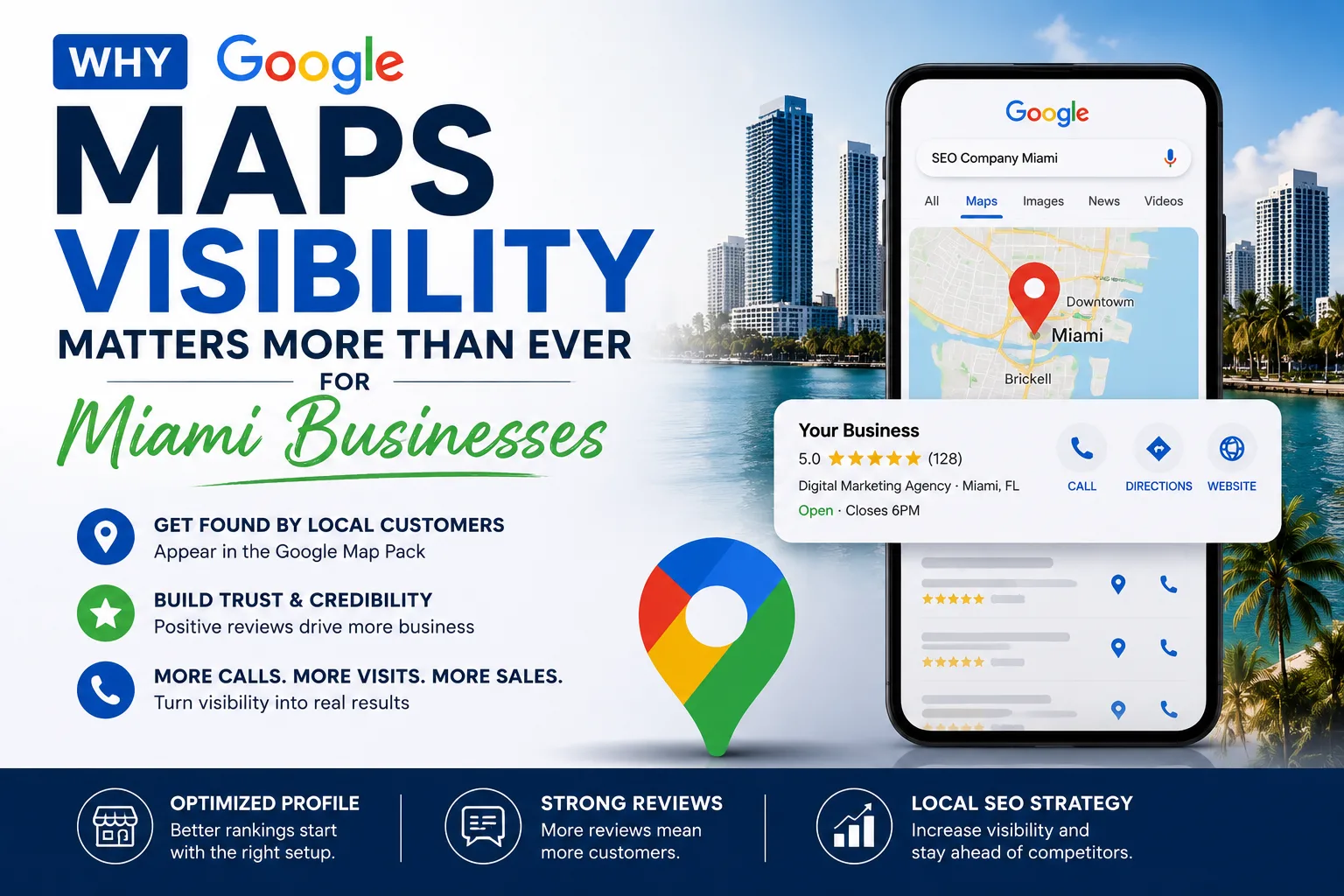 Why Google Maps Visibility Matters More Than Ever for Miami Businesses
