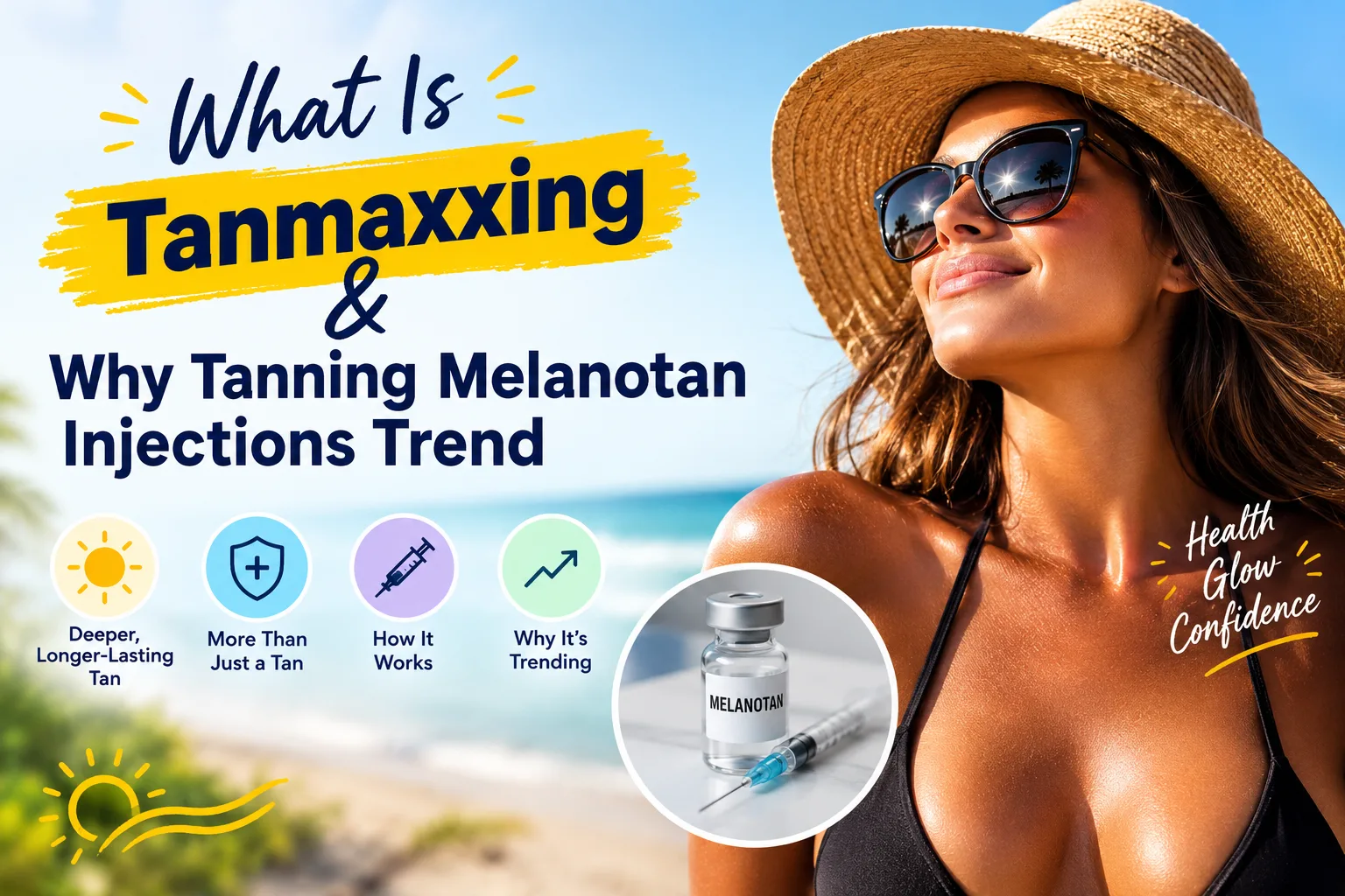 What Is Tanmaxxing & Why Tanning Melanotan Injections Trend