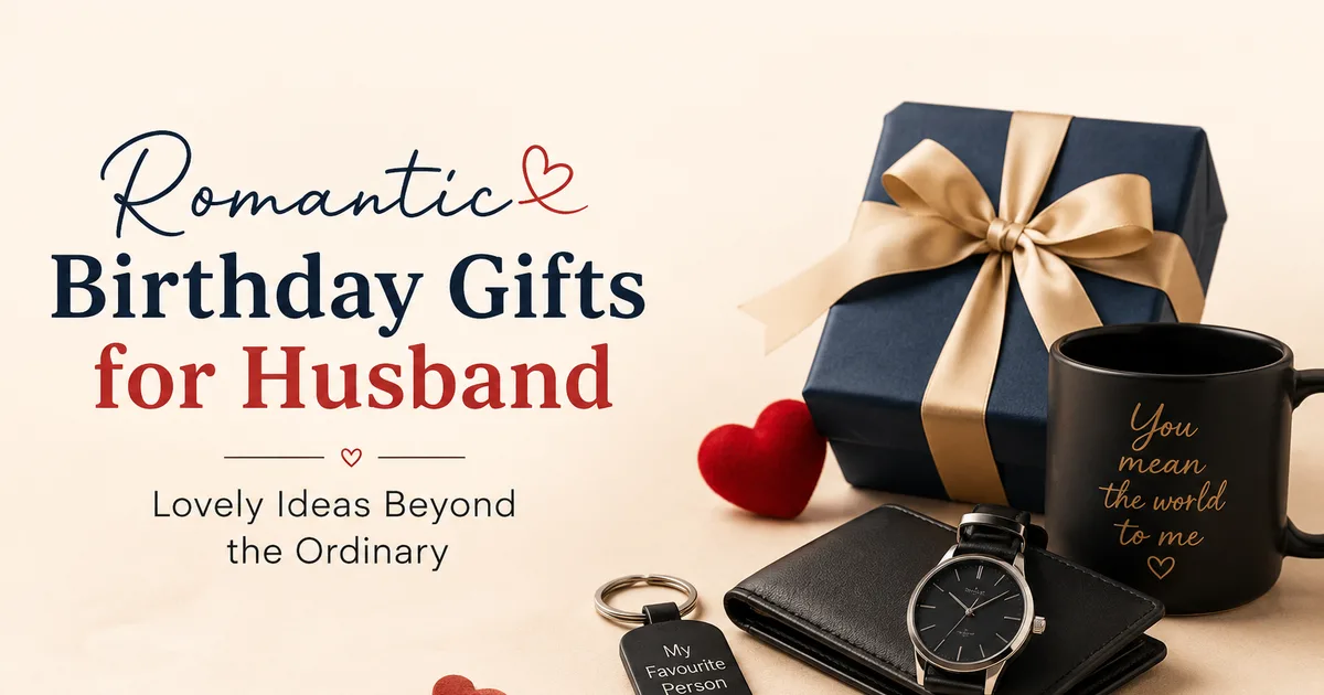 Romantic Birthday Gifts for Husband: Lovely Ideas Beyond the Ordinary
