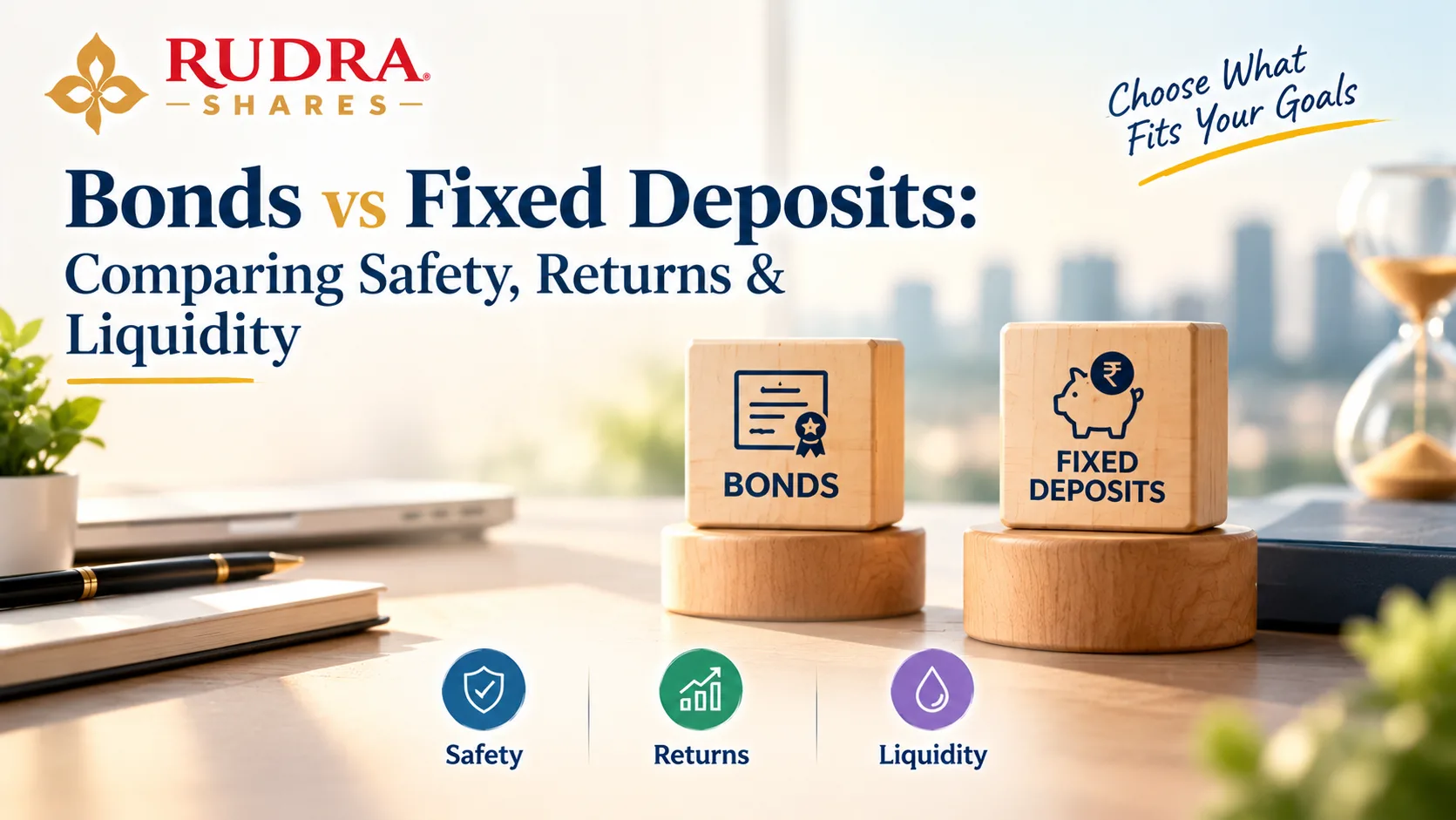 Bonds vs Fixed Deposits: Comparing Safety, Returns & Liquidity