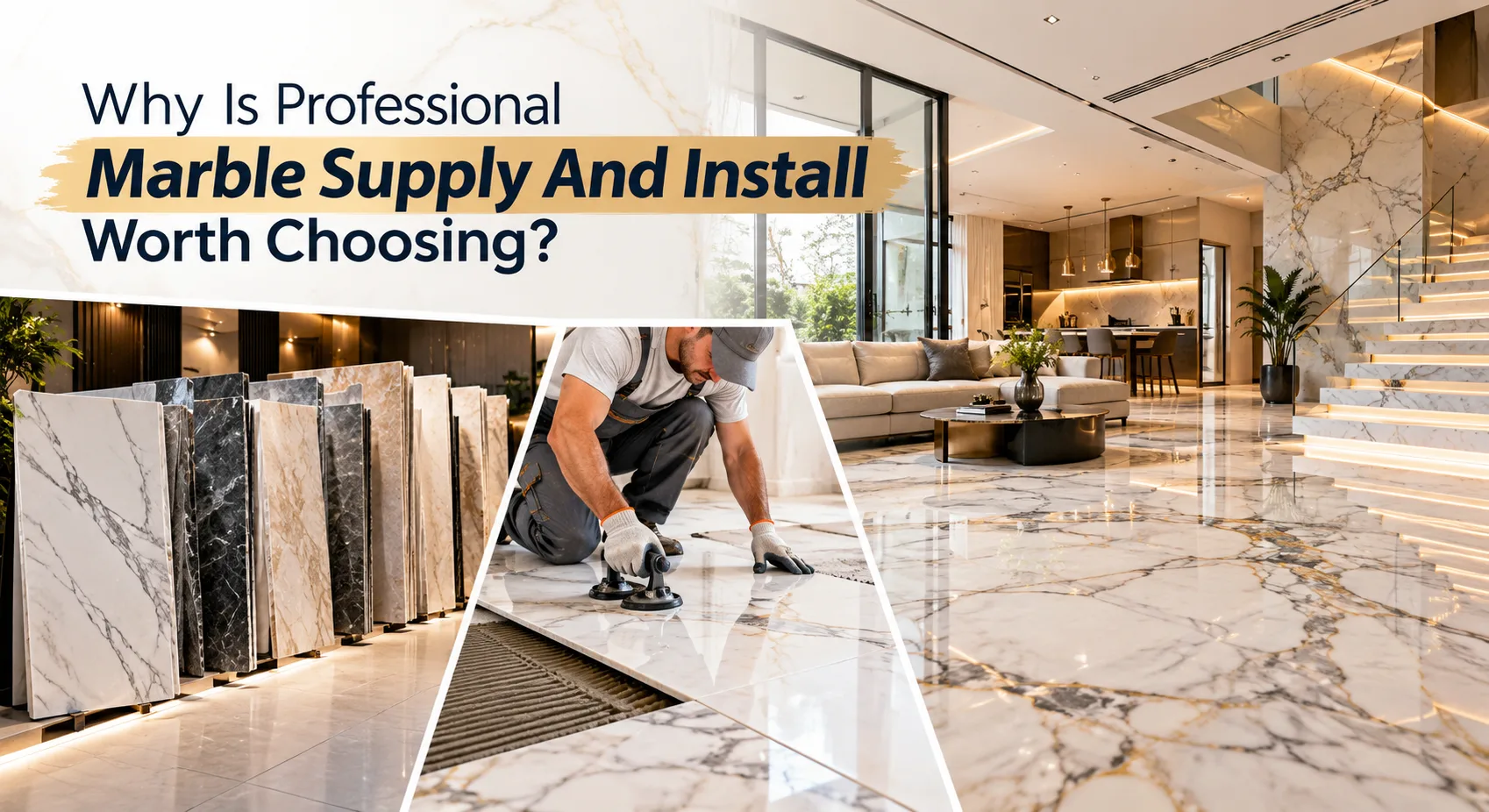 Why Is Professional Marble Supply And Install Worth Choosing?