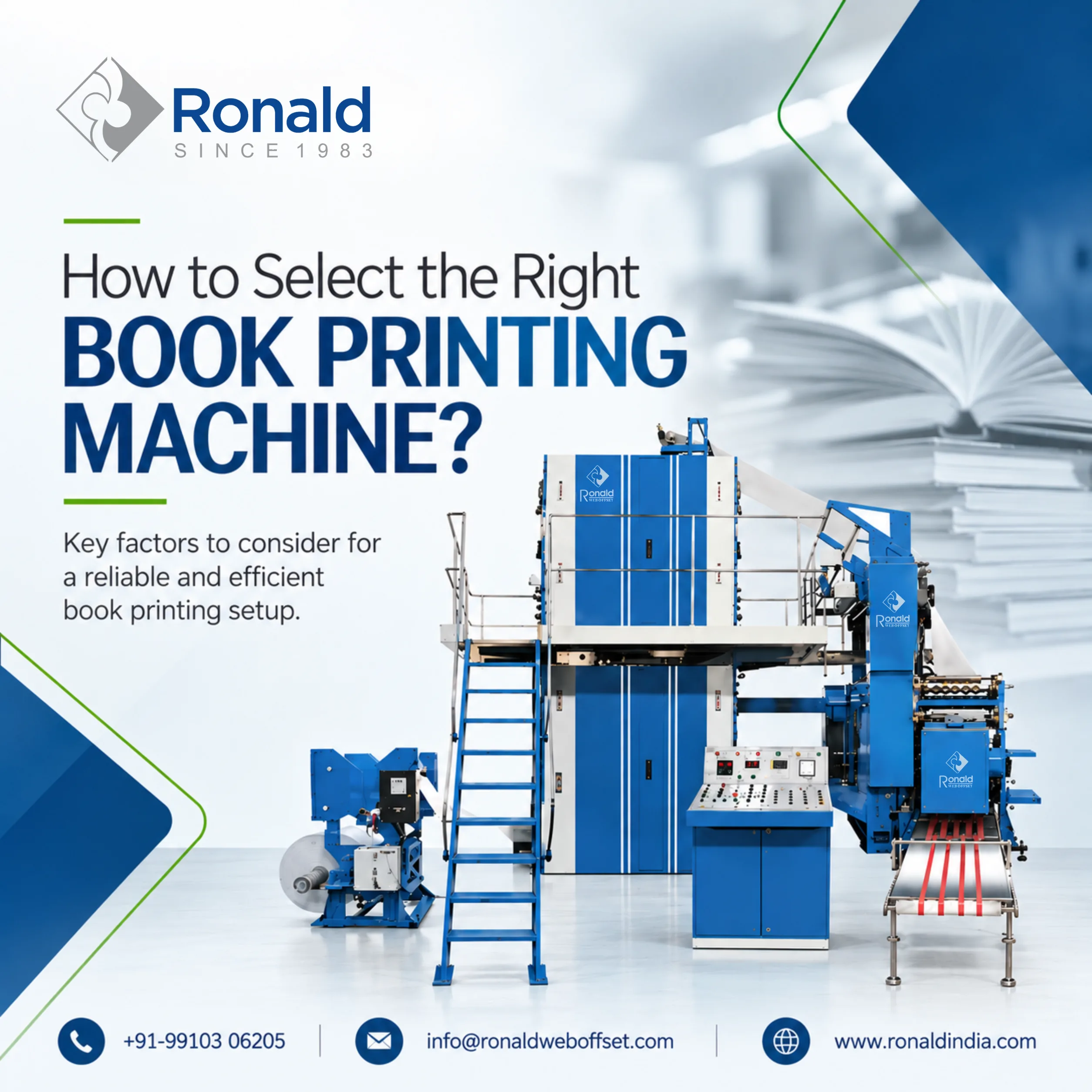 A Complete Guide to Choosing the Right Web Offset Machine for Book Printing
