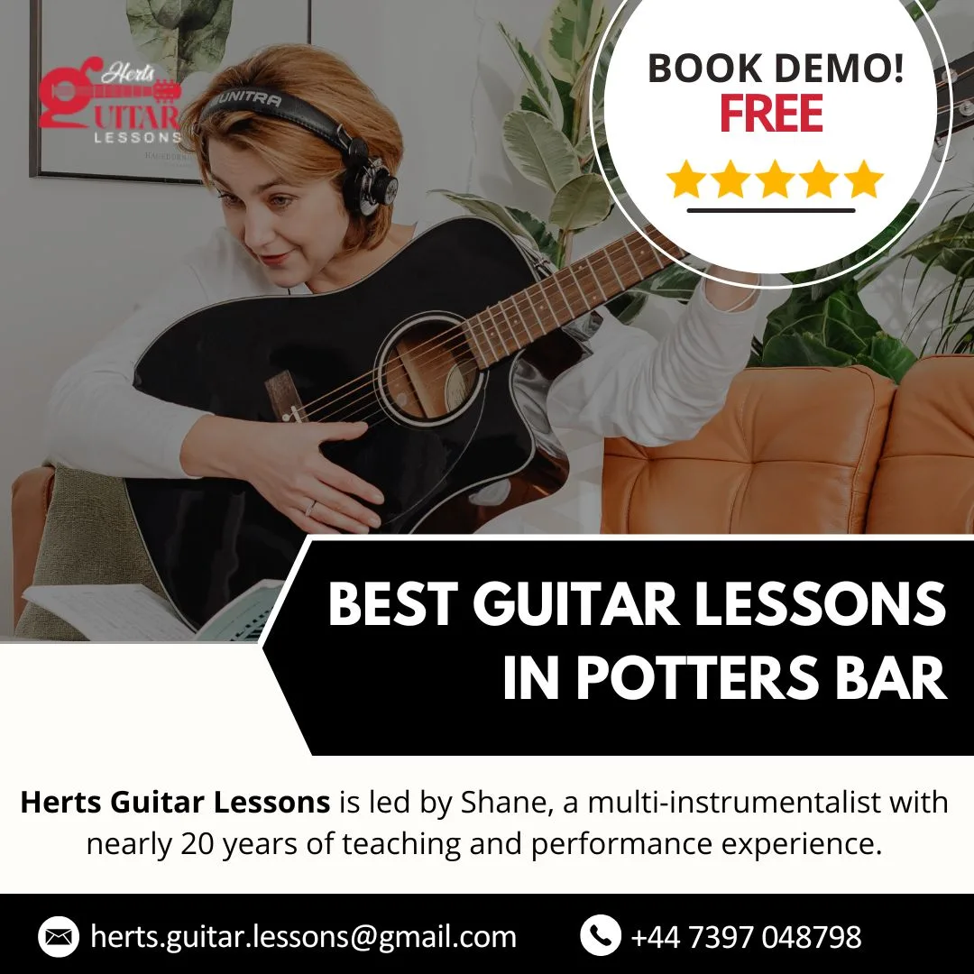 Affordable Guitar Lessons in Potters Bar 2026