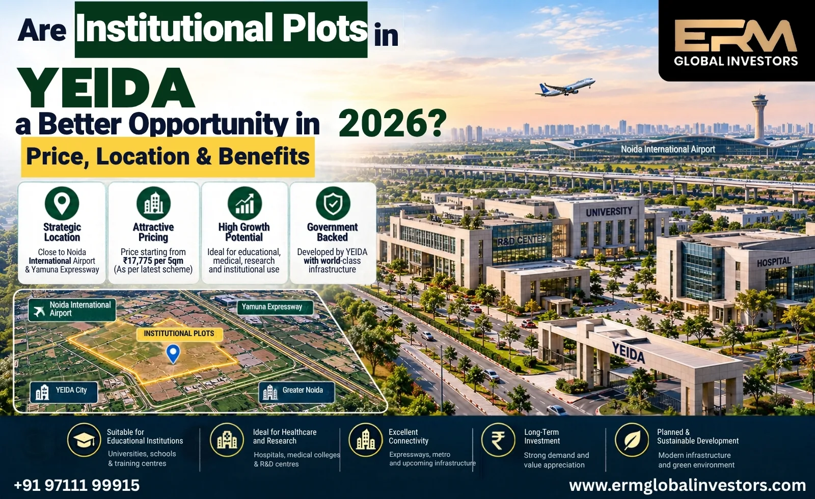 Are Institutional Plots in YEIDA a Better Opportunity in 2026?