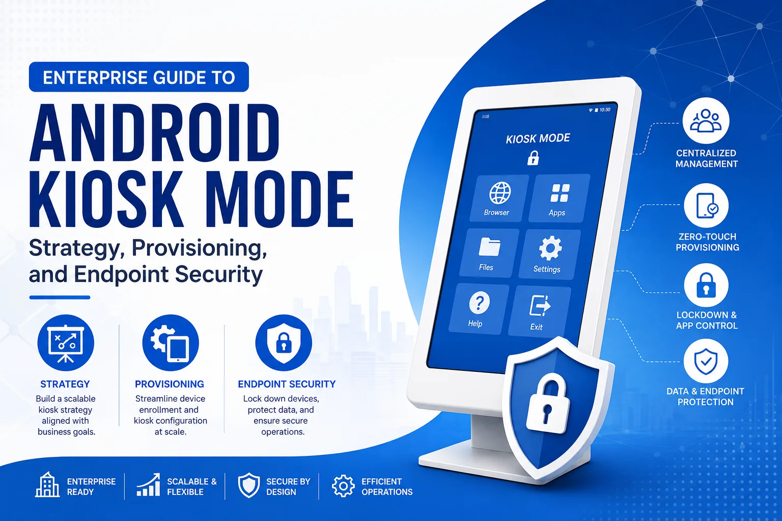 Enterprise Guide to Android Kiosk Mode Strategy, Provisioning, and Endpoint Security