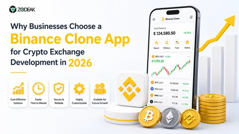 Why Businesses Choose a Binance Clone App for Crypto Exchange Development in 2026