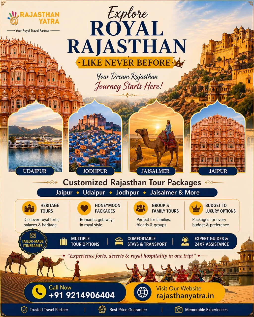 5-Day Rajasthan Family Tour: Best Sights & Travel Tips