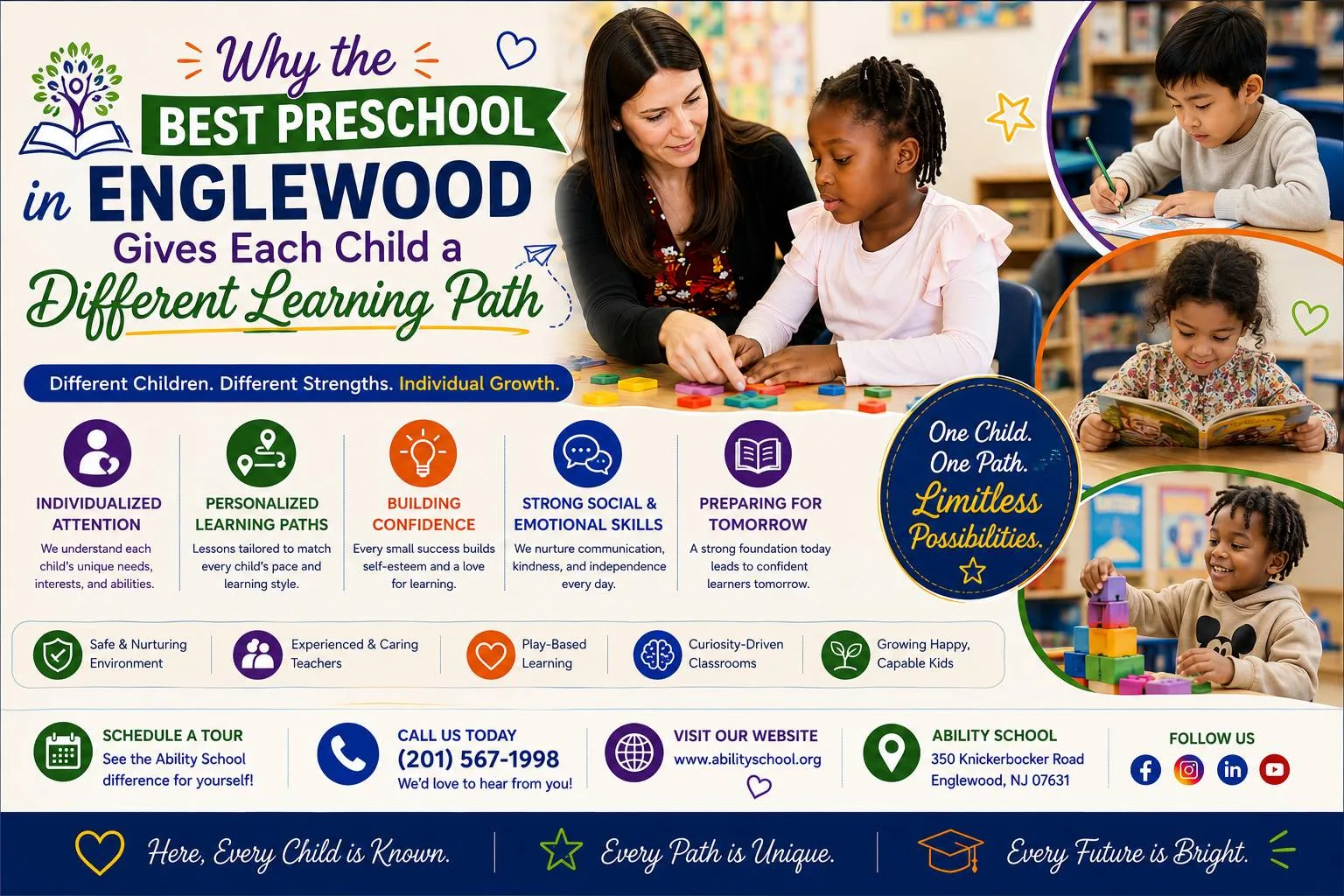 Why the Best Preschool in Englewood Gives Each Child a Different Learning Path