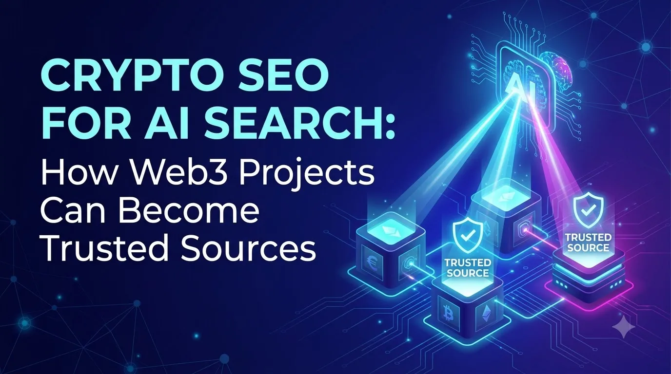 Crypto SEO for AI Search: How Web3 Projects Can Become Trusted Sources