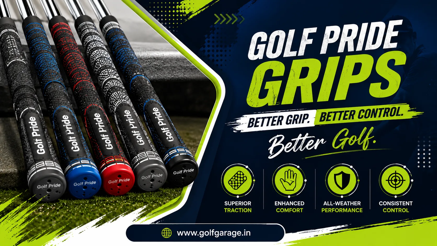 Golf Pride Grips: Built for Golfers Who Value Feel and Control