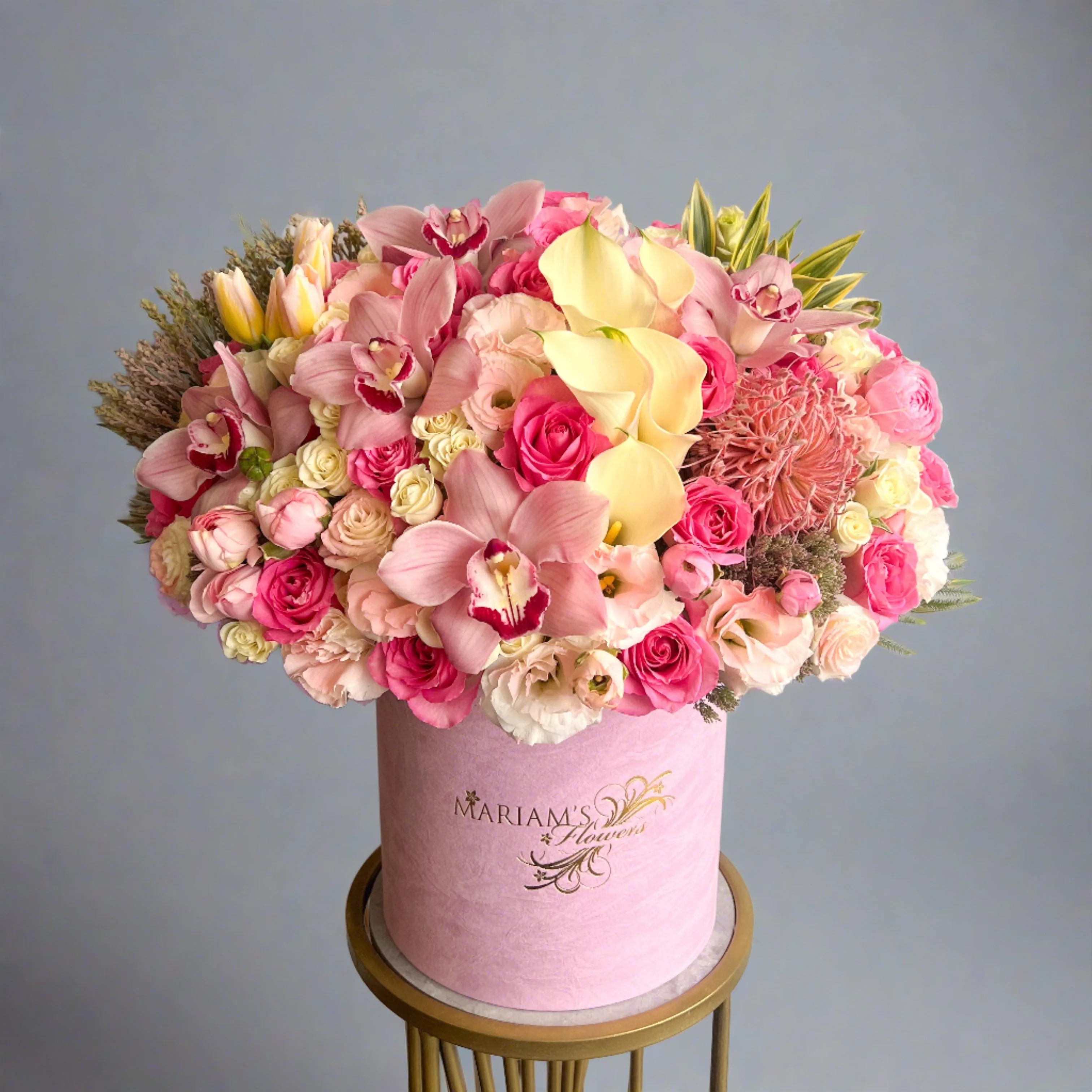 Buy Pink Flowers Bouquet Online in USA With Same Day Delivery for Every Spring Celebration