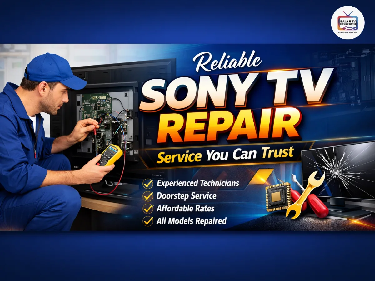 Reliable Sony TV Repair Service You Can Trust