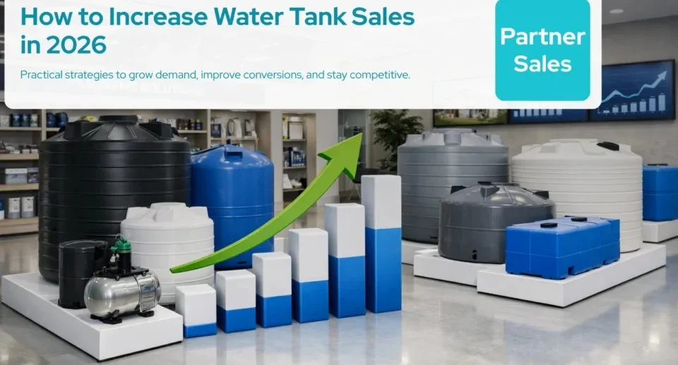 How to Increase Water Tank Sales: Retailer Guide 2026.