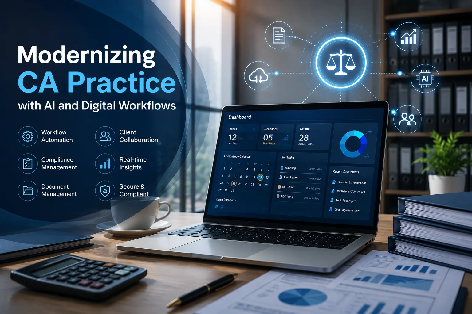CA Practice: Modernizing Chartered Accountancy with AI and Digital Workflows