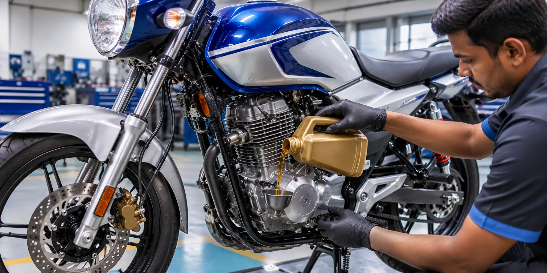 Why Is Fresh Two Wheeler Engine Oil Better for Your Bike?