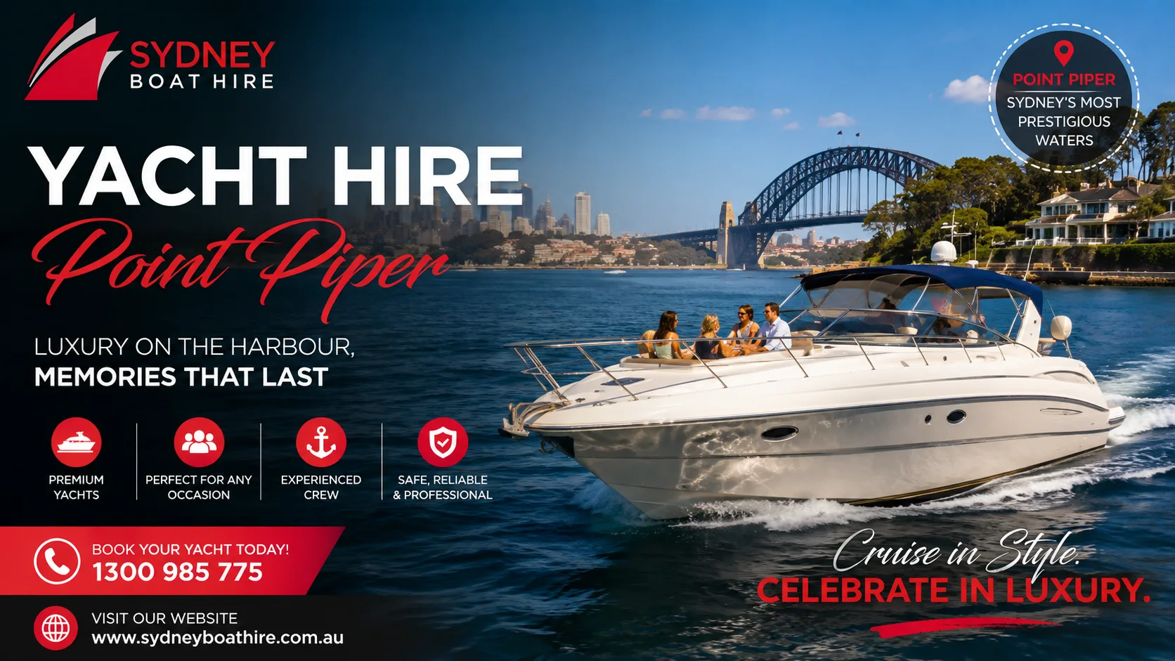 How Can Yacht Hire Point Piper Make Your Event Unforgettable?