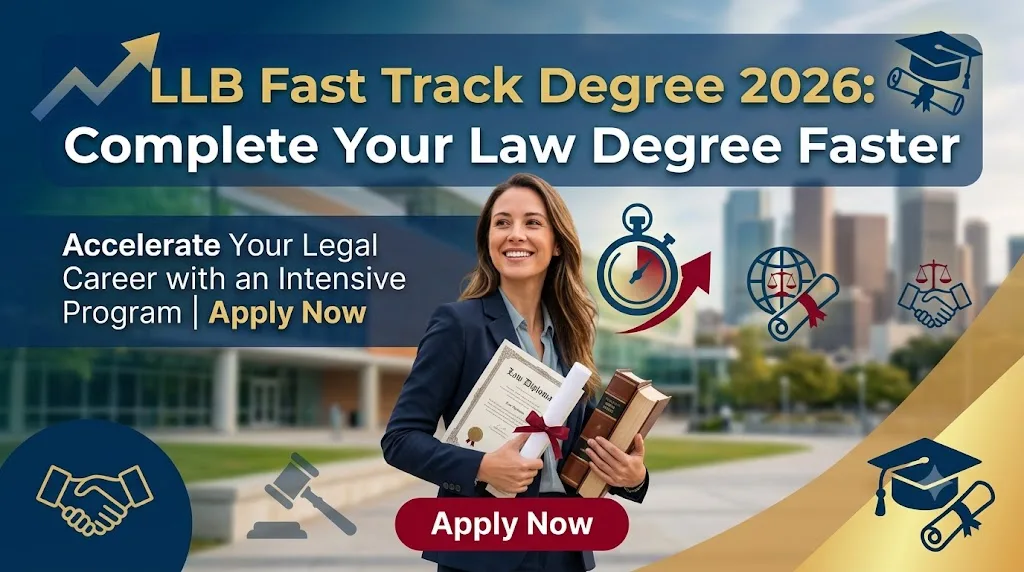 LLB Fast Track Degree 2026: Complete Your Law Degree Faster | Apply Now