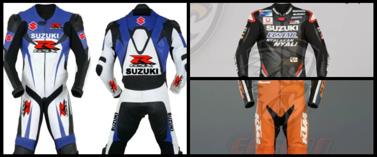 Suzuki One Piece Leather Suit for Ultimate Track Performance