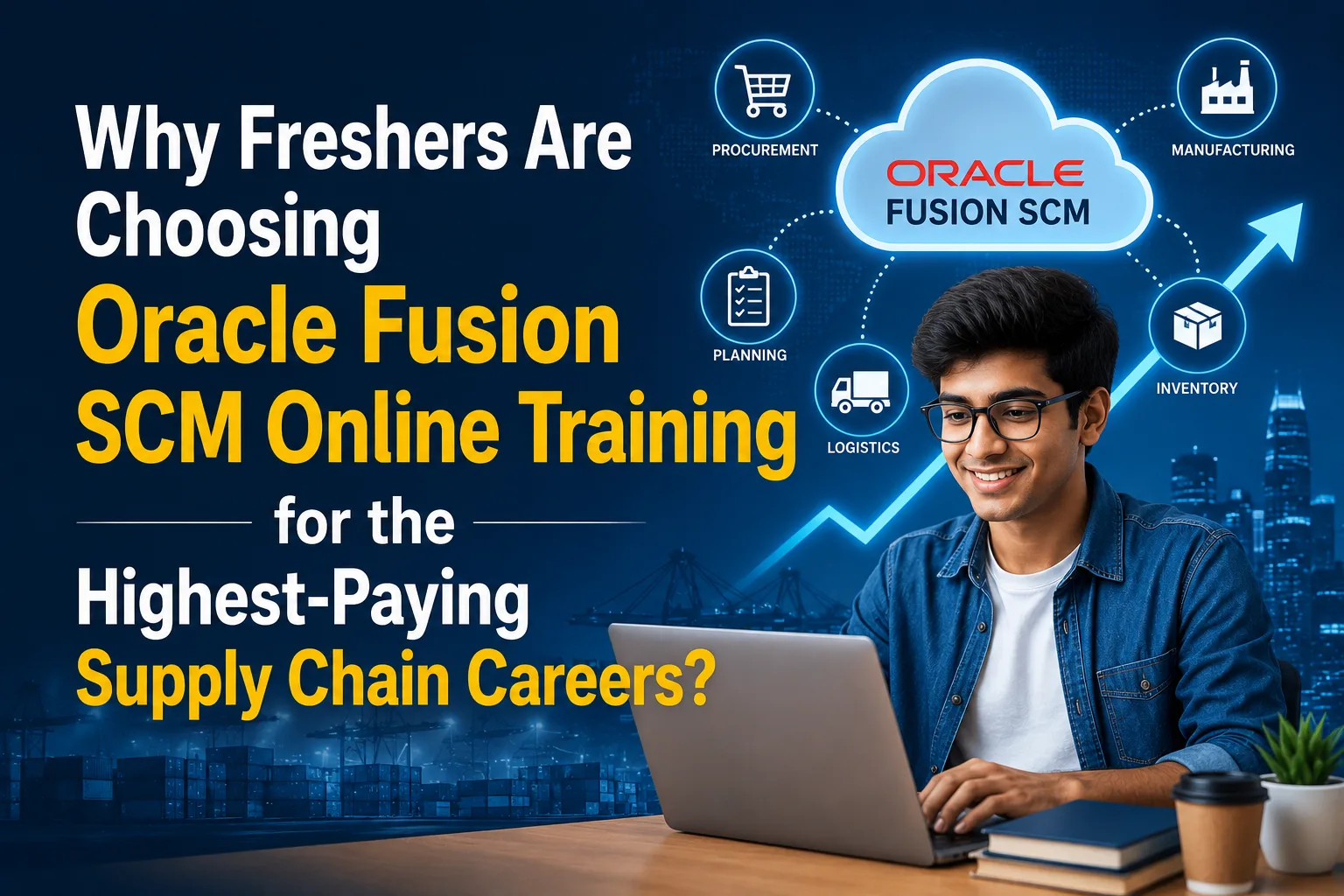 Why Freshers Are Choosing Oracle Fusion SCM Online Training for the Highest-Paying Supply Chain Careers?