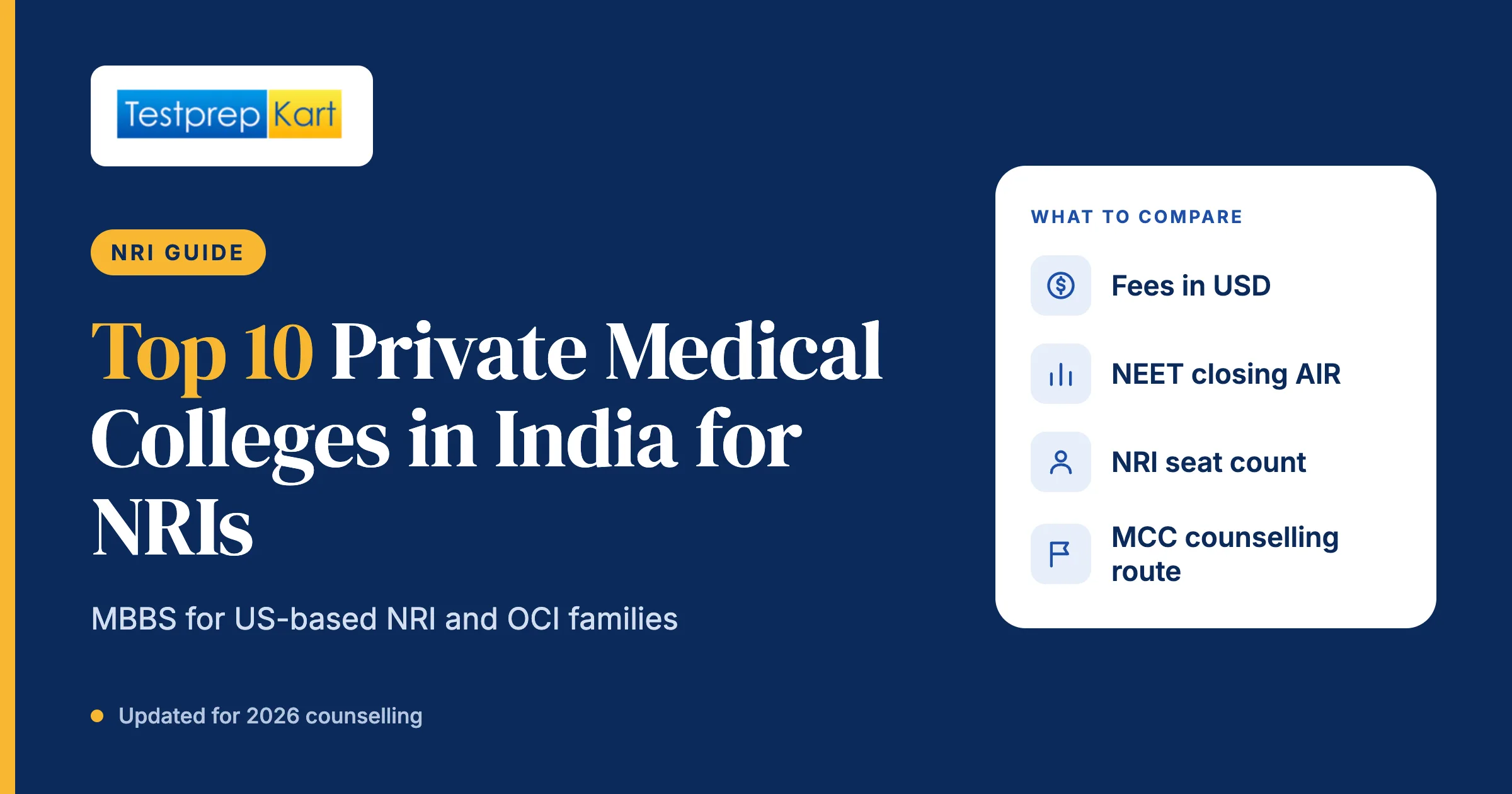 Top 10 Private Medical Colleges in India: NRI Guide 2026