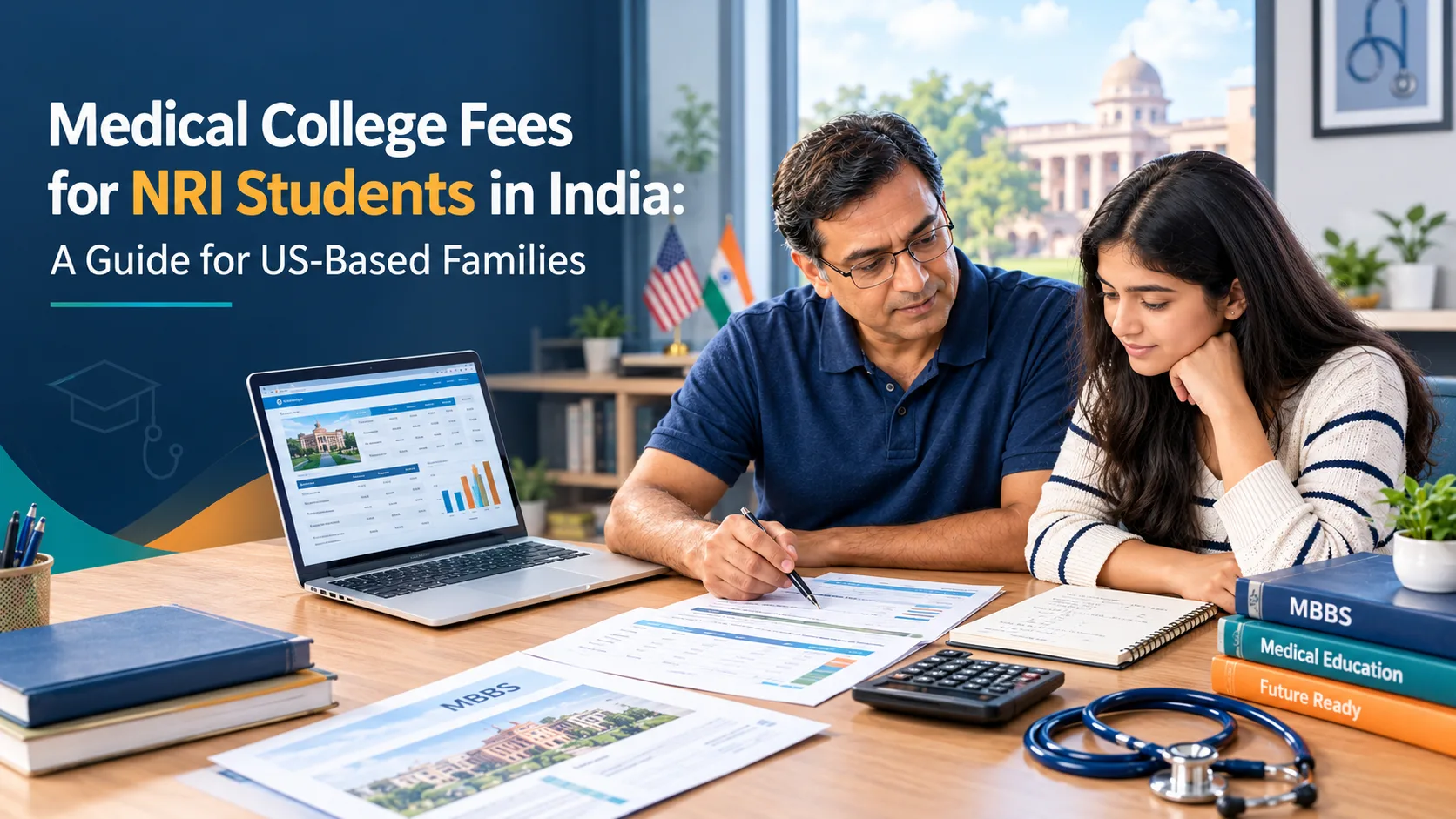 Medical College Fees for NRI Students in India: A Guide for US-Based Families