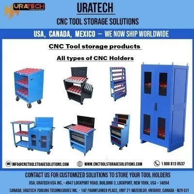 CNC Tool Carts for Better Inventory Control and Workflow Management