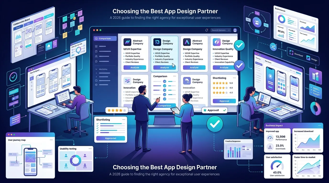 Best Mobile App Design Company: How to Choose the Right Partner in 2026