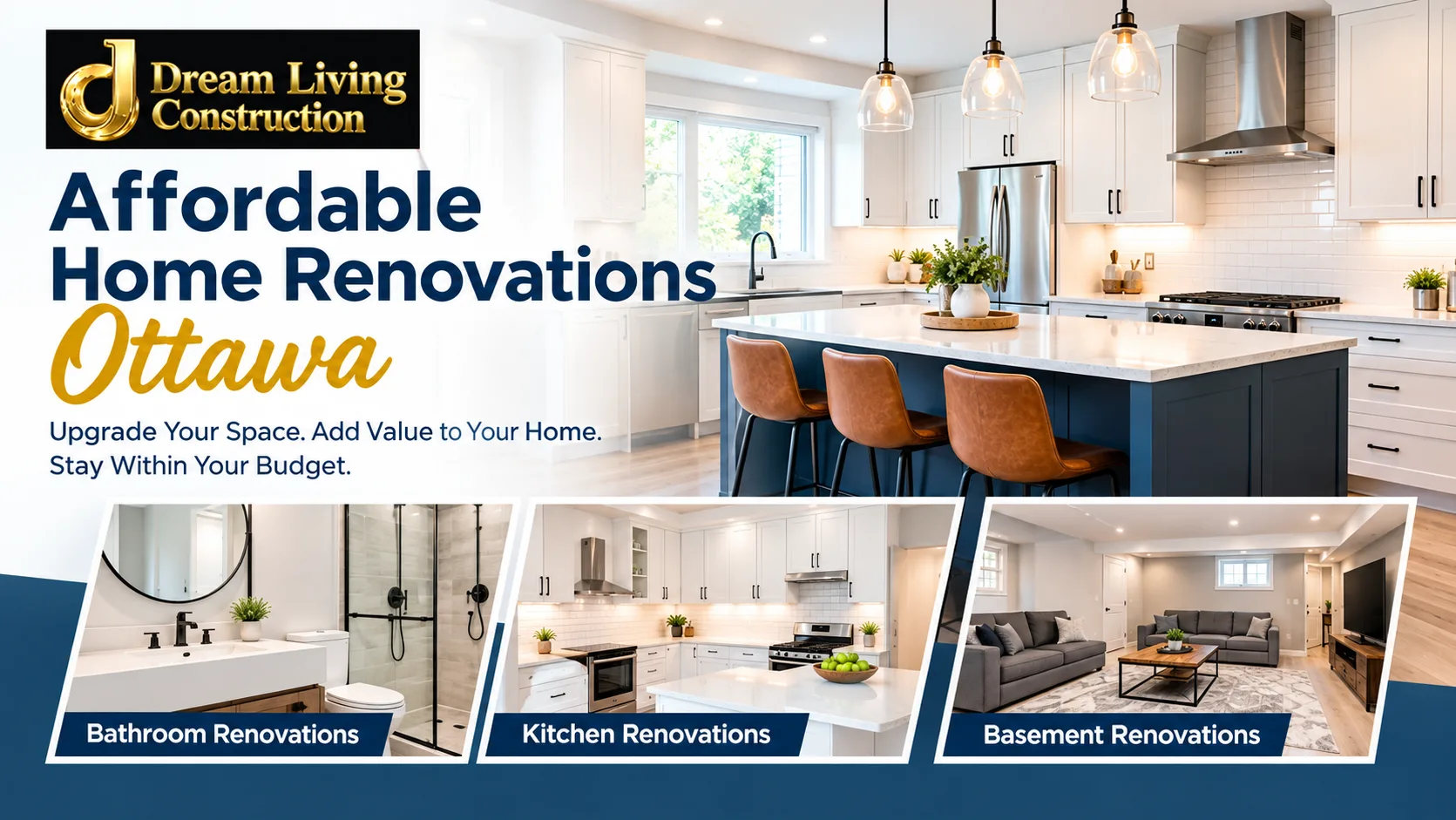 Affordable Home Renovations Ottawa: Smart Ways to Upgrade Your Home on a Budget