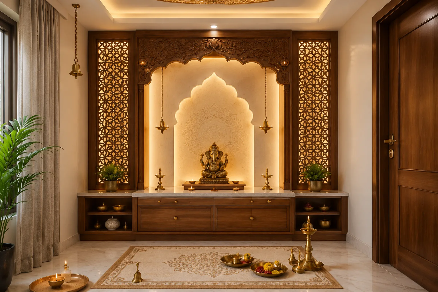 Puja Room Interior Design Trends for Modern Homes