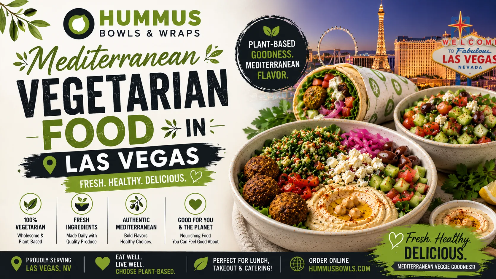 Best Mediterranean Catering in Las Vegas for Office Lunches & Events