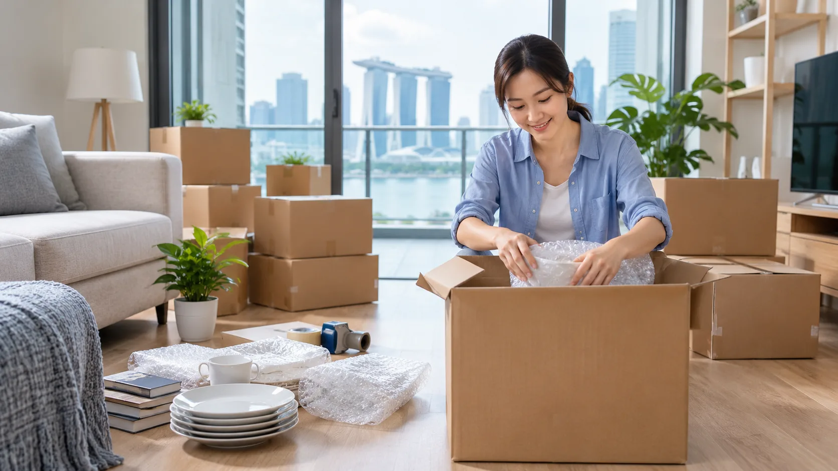 How to Pack Efficiently for a Move House (A Stress-Free Guide for Singapore Homes)