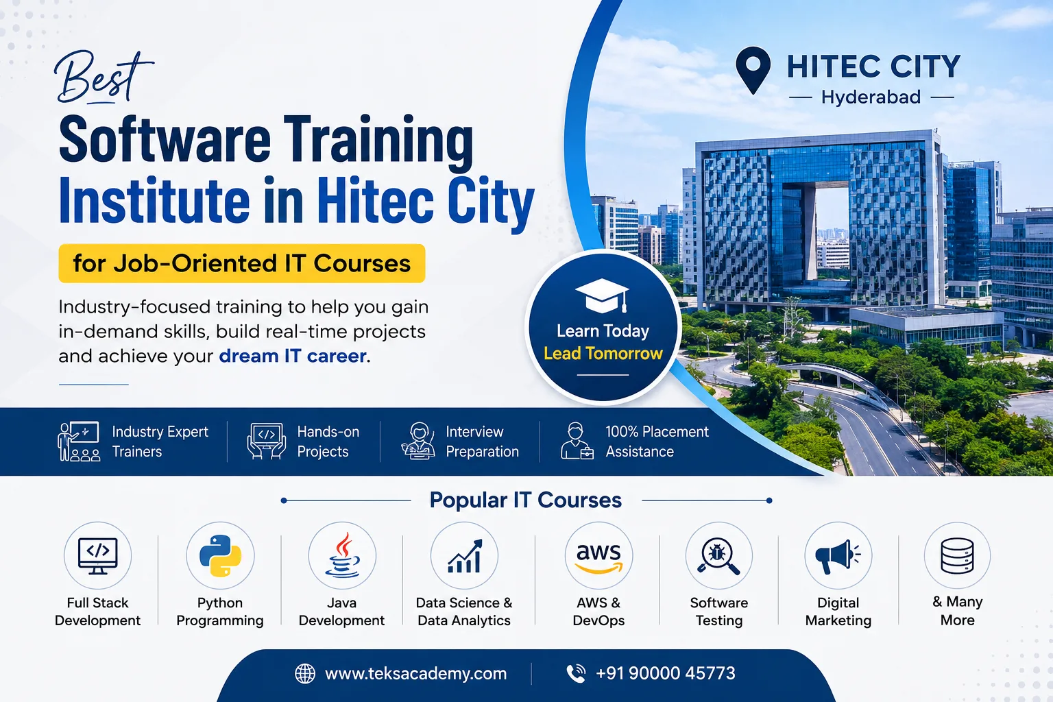 Software Training Institute in Hitec City for Job-Oriented IT Courses