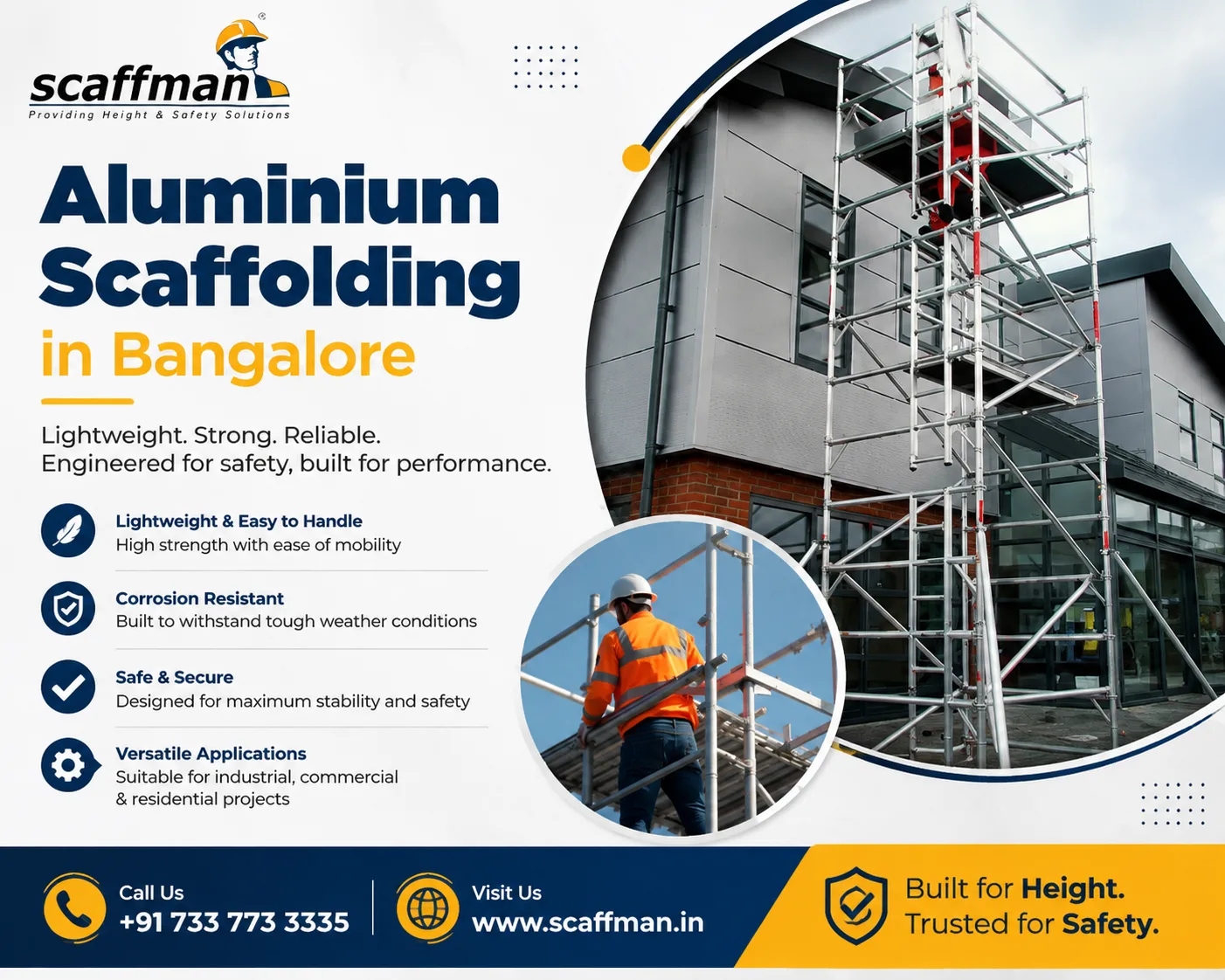 The Complete Guide to Aluminium Scaffolding for Bangalore Projects