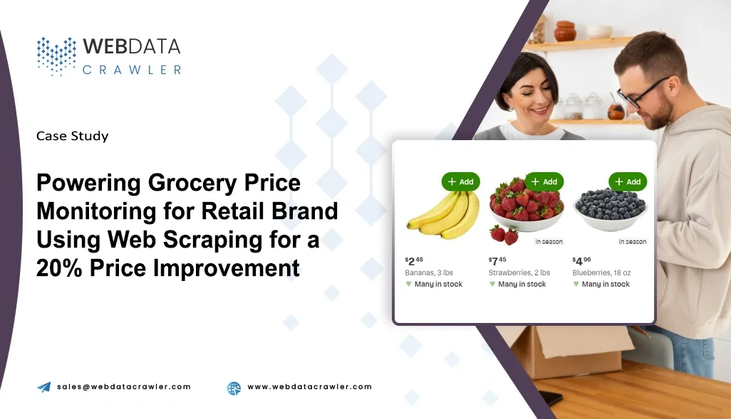 Grocery Price Monitoring for Retail Brand Using Web Scraping