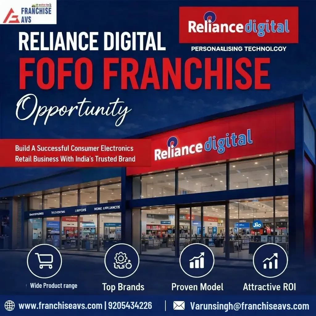 Reliance Digital FOFO Franchise Opportunities: An In-Depth Guide for Entrepreneurs Looking to Enter India's Electronics Retail Market