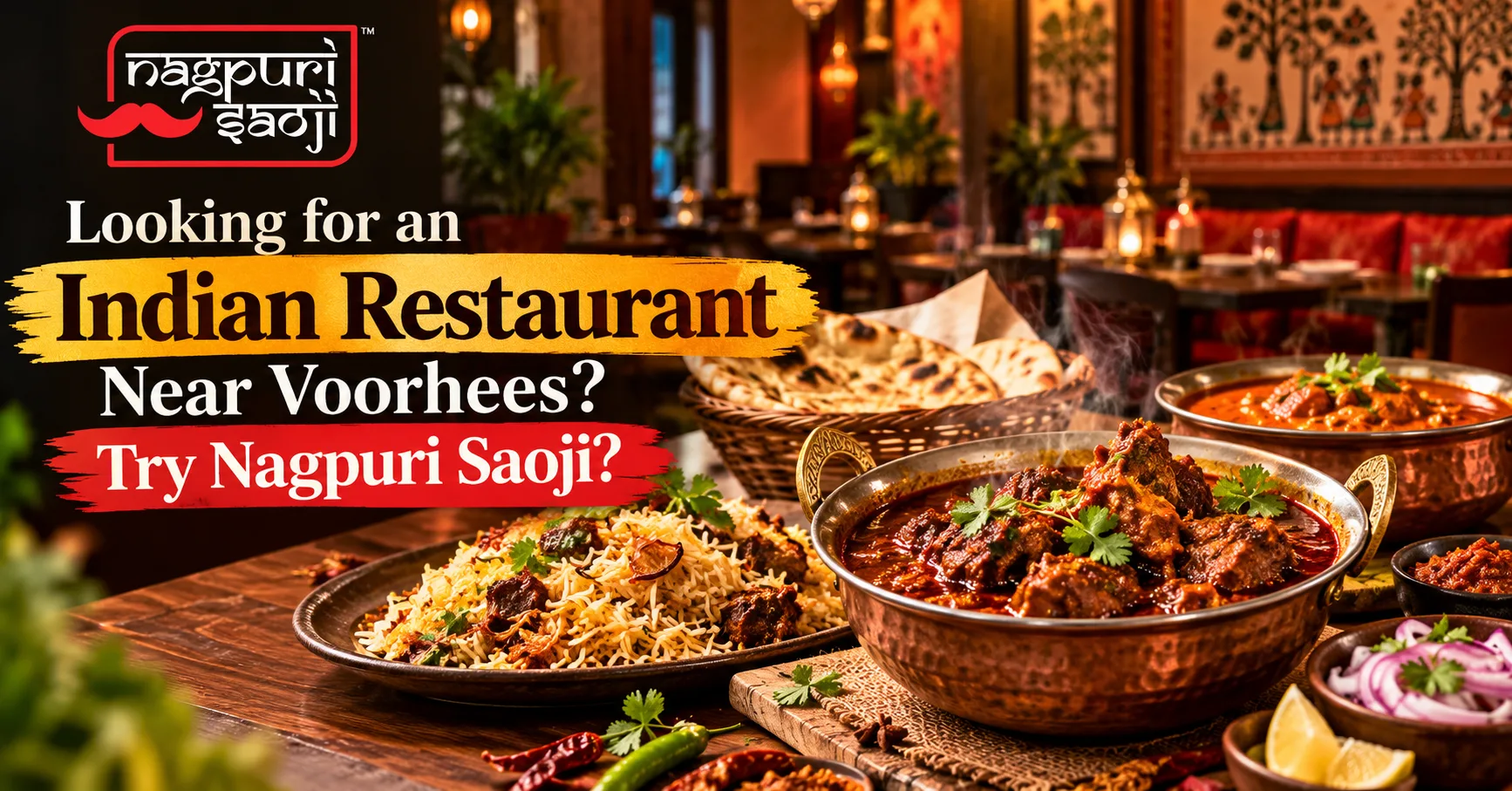 Looking for an Indian Restaurant Near Voorhees? Try Nagpuri Saoji?
