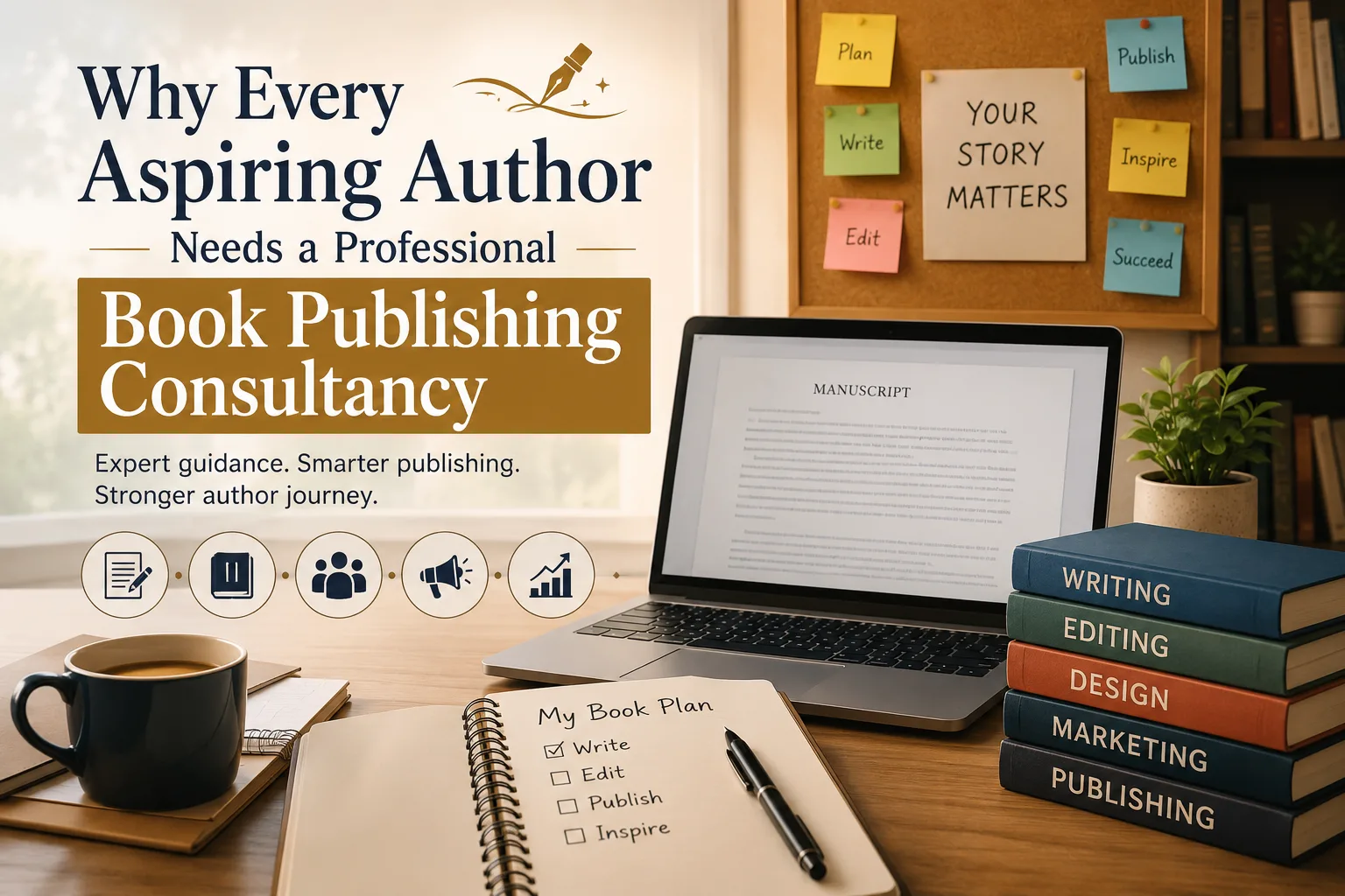 Why Every Aspiring Author Needs a Professional Book Publishing Consultancy