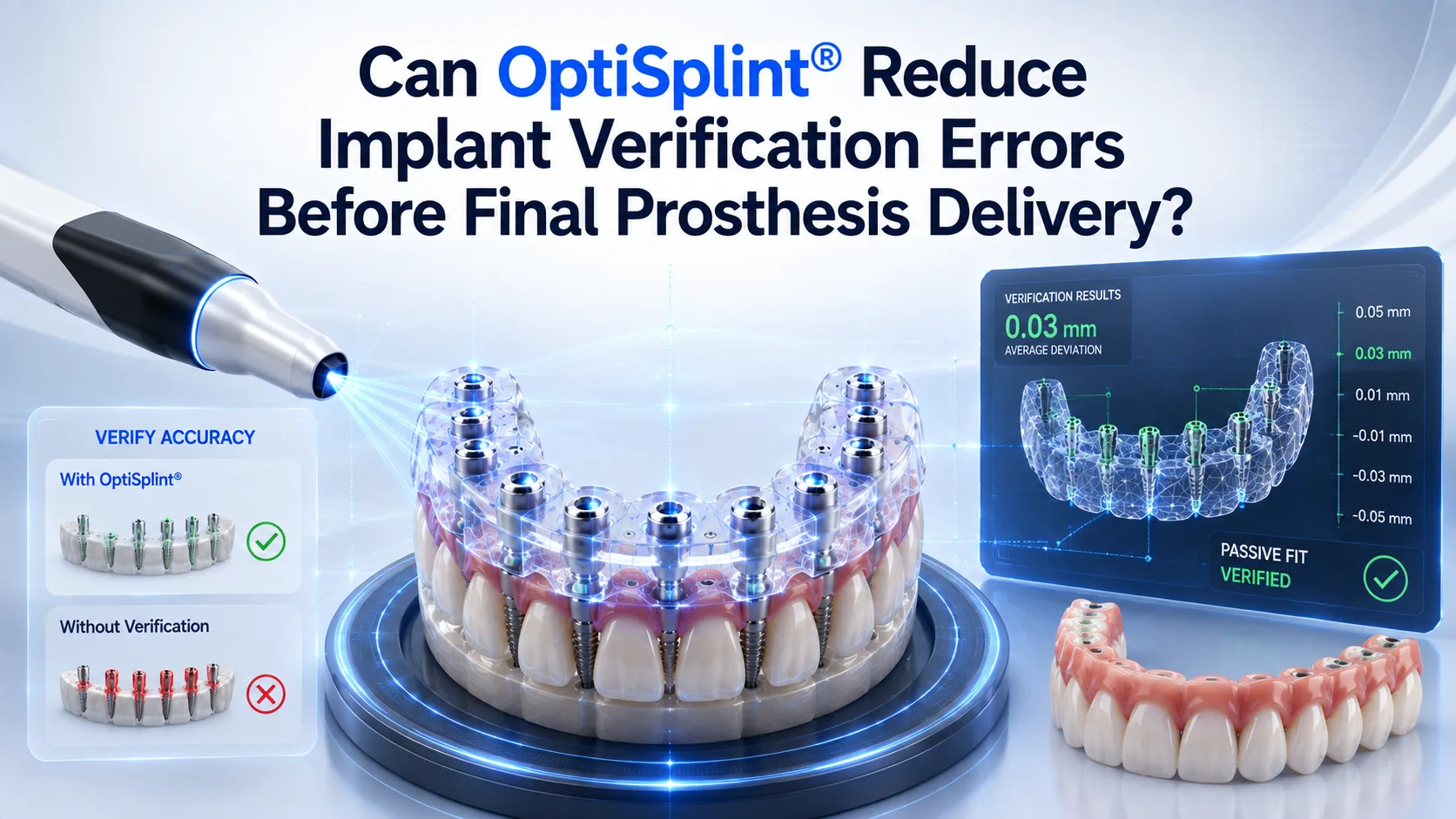 Can OptiSplint® Reduce Implant Verification Errors Before Final Prosthesis Delivery?