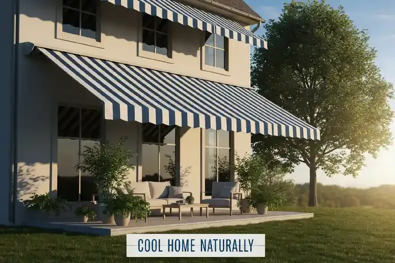 How an Awning Can Help Cool Your Home Naturally