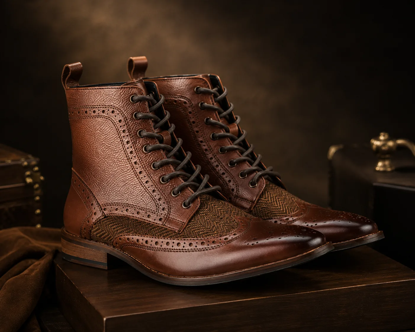 Mens Leather Brogue Boots: A Timeless Investment for Style, Comfort and Everyday Wear