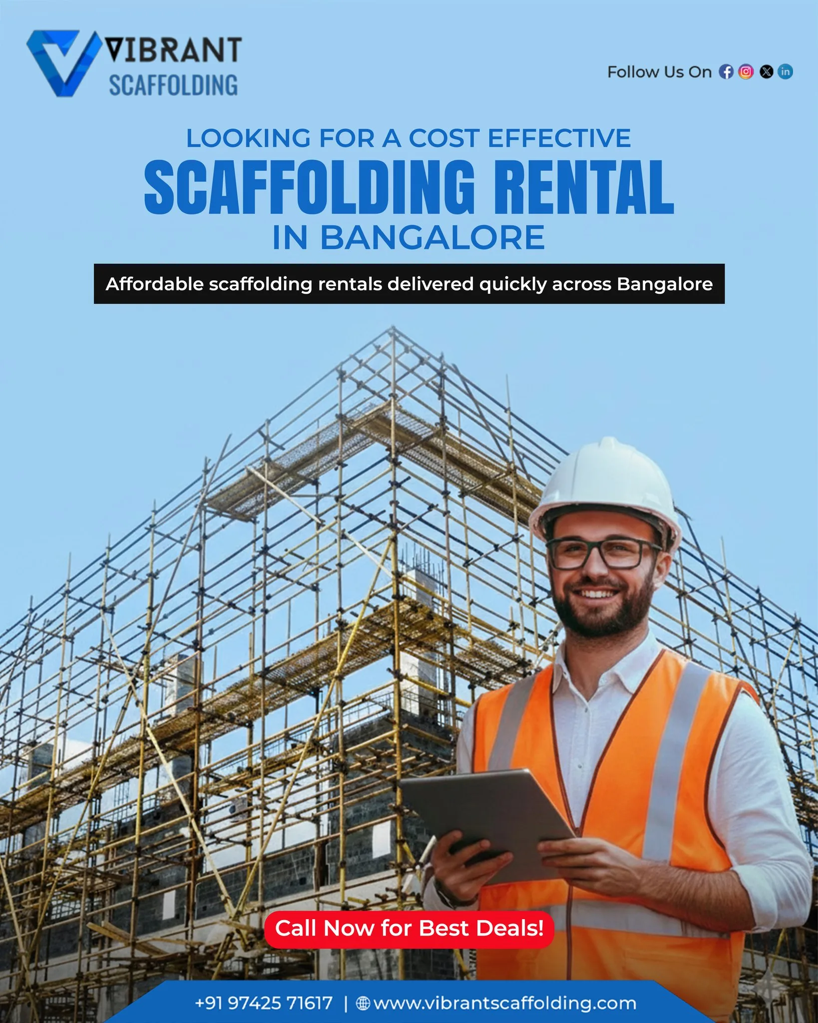 Why Quality Scaffolding Solutions Are Becoming the Backbone of Safe and Efficient Construction Projects in Bangalore